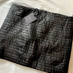 Rudsak genuine leather skirt